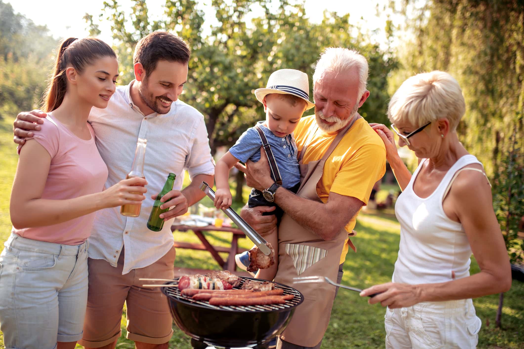 bbq with family