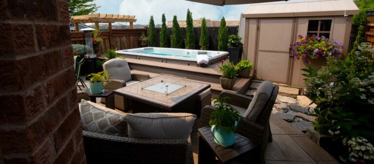 backyard swim spa